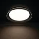 Kanlux Nifu fehér-fekete LED mennyezeti lámpa (KAN-37319) LED 1 izzós IP20