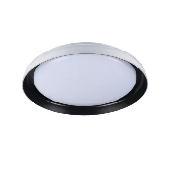 Kanlux Nifu fehér-fekete LED mennyezeti lámpa (KAN-37319) LED 1 izzós IP20
