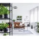 Kanlux Plave fehér-fekete LED mennyezeti ventilátoros lámpa (KAN-38033) LED 1 izzós IP20