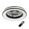 Kanlux Plave fehér-fekete LED mennyezeti ventilátoros lámpa (KAN-38033) LED 1 izzós IP20