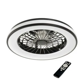 Kanlux Plave fehér-fekete LED mennyezeti ventilátoros lámpa (KAN-38034) LED 1 izzós IP20