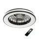 Kanlux Plave fehér-fekete LED mennyezeti ventilátoros lámpa (KAN-38034) LED 1 izzós IP20