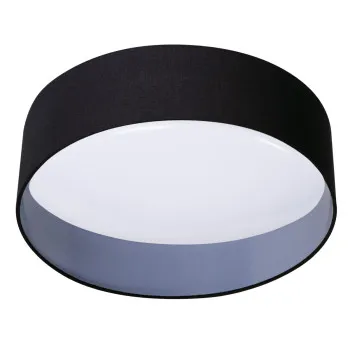 Kanlux Rifa fekete-fehér LED mennyezeti lámpa (KAN-36463) LED 1 izzós IP20