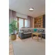 Kanlux Rifa szürke-arany LED mennyezeti lámpa (KAN-36467) LED 1 izzós IP20