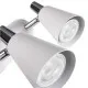 Kanlux Sempra fehér-ezüst mennyezeti spotlámpa (KAN-33092) GU10 2 izzós IP20