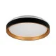 Kanlux Soln fekete-arany LED mennyezeti lámpa (KAN-37324) LED 1 izzós IP20