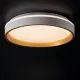 Kanlux Soln fehér-arany LED mennyezeti lámpa (KAN-37328) LED 1 izzós IP20