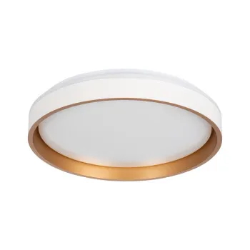 Kanlux Soln fehér-arany LED mennyezeti lámpa (KAN-37328) LED 1 izzós IP20