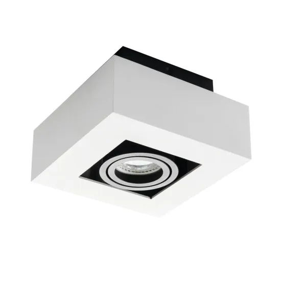 Kanlux Stobi fehér mennyezeti spotlámpa (KAN-26831) GU10 1 izzós IP20
