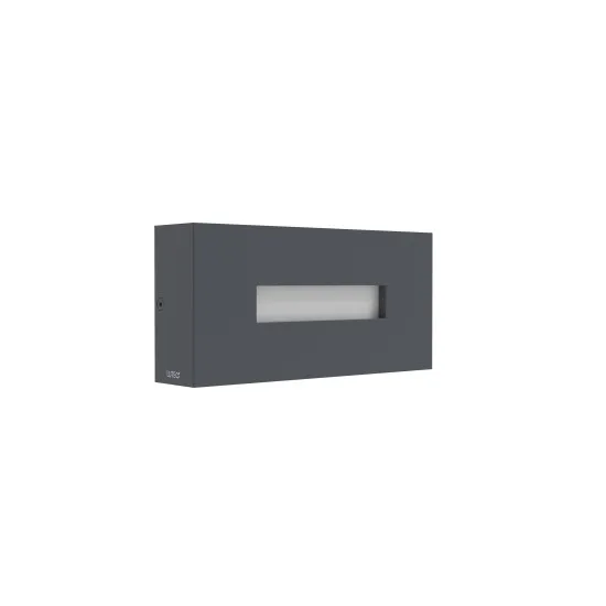Lutec Arteo sötétszürke LED kültéri fali lámpa (LUT-5117002454) LED 1 izzós IP65