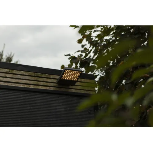 Lutec Atlantis sötétszürke LED kültéri fali lámpa (LUT-7801603118) LED 1 izzós IP54