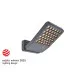 Lutec Atlantis sötétszürke LED kültéri fali lámpa (LUT-7801605118) LED 1 izzós IP54