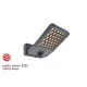 Lutec Atlantis sötétszürke napelemes LED kültéri fali lámpa (LUT-7801607118) LED 1 izzós IP54