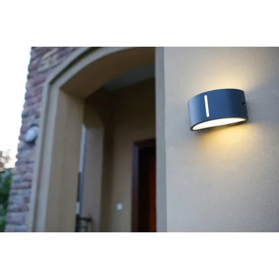 Lutec Bonn sötétszürke kültéri fali lámpa (LUT-6330401118) E27 1 izzós IP54