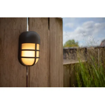 Lutec Bullo sötétszürke LED kültéri fali lámpa (LUT-6383001118) LED 1 izzós IP54