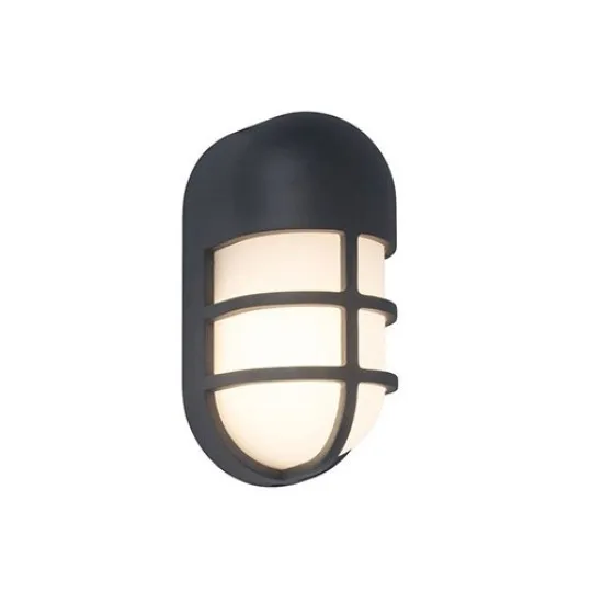 Lutec Bullo sötétszürke LED kültéri fali lámpa (LUT-6383001118) LED 1 izzós IP54