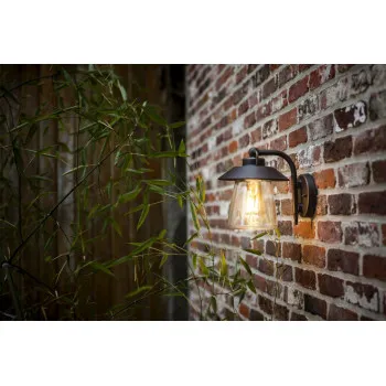 Lutec Cate matt rozsdabarna kültéri falikar (LUT-5264201213) E27 1 izzós IP44