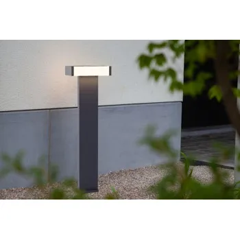 Lutec Conroy sötétszürke LED kültéri állólámpa (LUT-7207001118) LED 2 izzós IP44