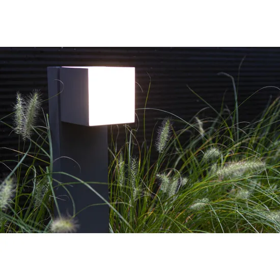 Lutec Cuba sötétszürke LED kültéri állólámpa (LUT-7193805118) LED 1 izzós IP54