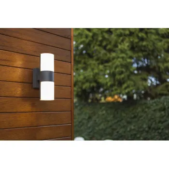 Lutec Cyra sötétszürke LED kültéri falikar (LUT-5198101118) LED 1 izzós IP54