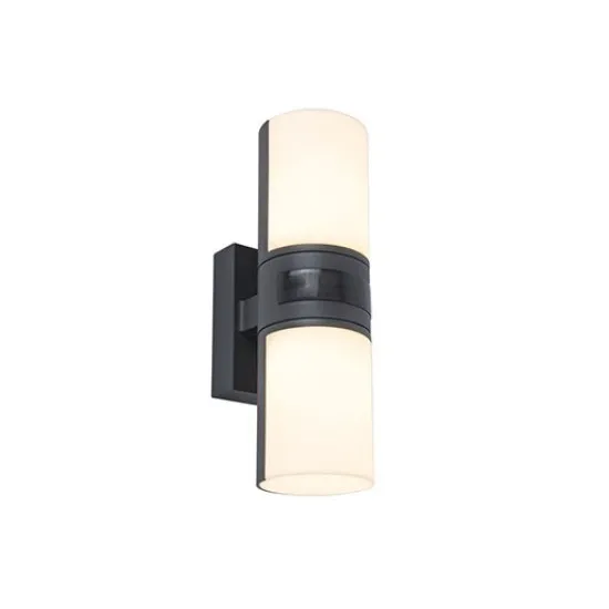 Lutec Cyra sötétszürke mozgásérzékelős LED kültéri falikar (LUT-5198102118) LED 1 izzós IP54