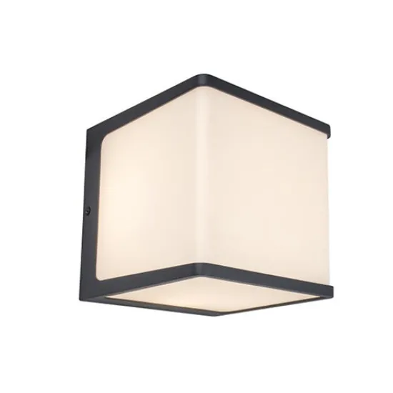 Lutec Doblo sötétszürke LED kültéri fali lámpa (LUT-5105001125) LED 1 izzós IP54