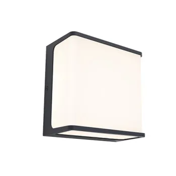 Lutec Doblo sötétszürke LED kültéri fali lámpa (LUT-5105003125) LED 1 izzós IP54