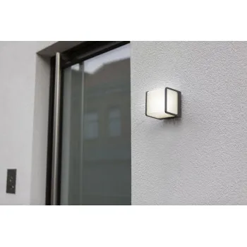 Lutec Doblo sötétszürke LED kültéri fali lámpa (LUT-5197002125) LED 1 izzós IP54