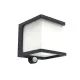 Lutec Doblo sötétszürke napelemes LED kültéri fali lámpa (LUT-6940101125) LED 1 izzós IP54