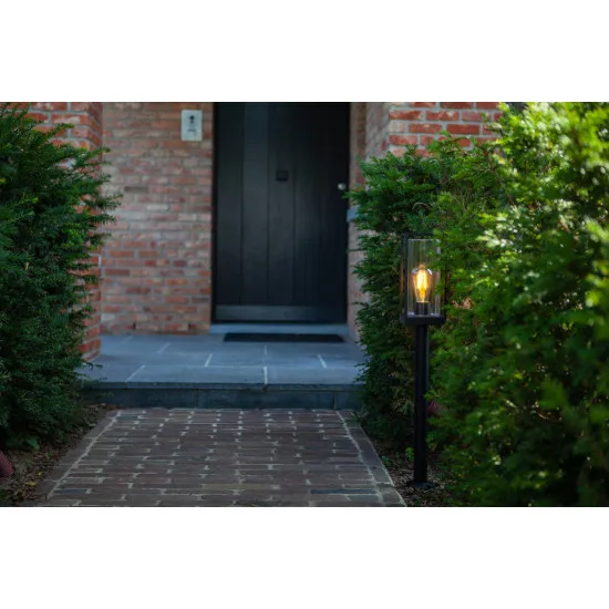 Lutec Flair matt fekete kültéri állólámpa (LUT-7288801012) E27 1 izzós IP44