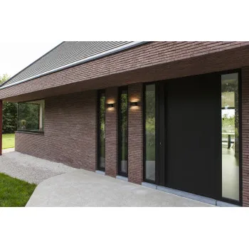 Lutec Gemini fekete LED kültéri fali lámpa (LUT-5189113012) LED 1 izzós IP54