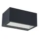 Lutec Gemini sötétszürke LED kültéri fali lámpa (LUT-5189113118) LED 1 izzós IP54