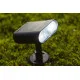 Lutec Ginbo matt fekete napelemes LED kültéri fali/leszúrható lámpa (LUT-6938405330) LED 1 izzós IP44