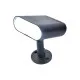 Lutec Ginbo matt fekete napelemes LED kültéri fali/leszúrható lámpa (LUT-6938405330) LED 1 izzós IP44
