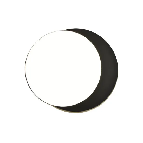 Lutec Goleta matt fekete LED kültéri fali/mennyezeti lámpa (LUT-5205801012) LED 1 izzós IP54