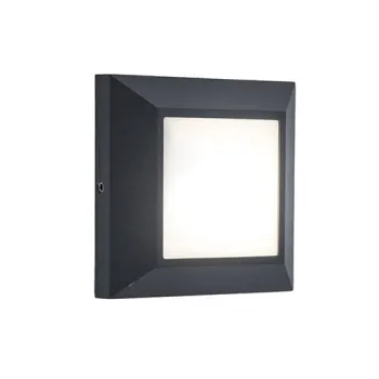 Lutec Helena sötétszürke LED kültéri fali lámpa (LUT-6402101118) LED 1 izzós IP54