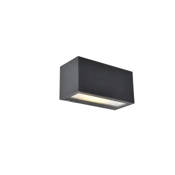 Lutec Inka sötétszürke napelemes hibrid LED kültéri fali lámpa (LUT-6989101118) LED 1 izzós IP44