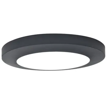 Lutec Kayah sötétszürke LED kültéri fali/mennyezeti lámpa (LUT-6392202457) LED 1 izzós IP54