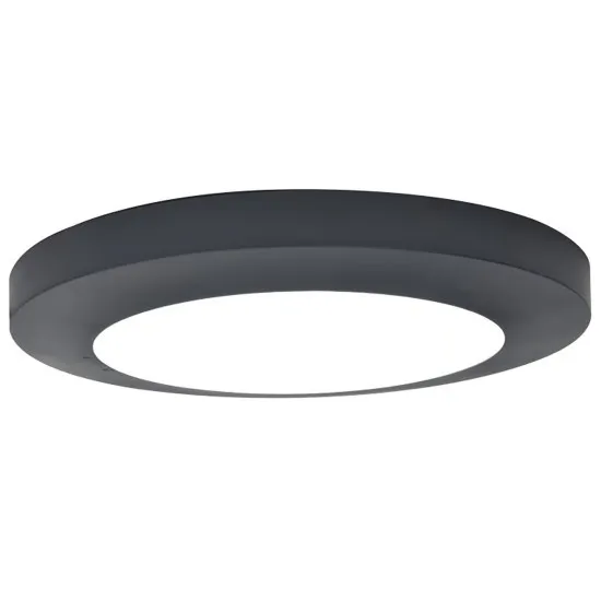 Lutec Kayah sötétszürke LED kültéri fali/mennyezeti lámpa (LUT-6392202457) LED 1 izzós IP54