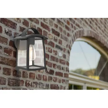 Lutec Kelsey matt fekete kültéri falikar (LUT-5273603012) E27 1 izzós IP44