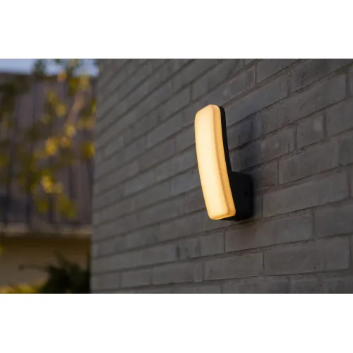 Lutec Kite sötétszürke LED kültéri falikar (LUT-5203301345) LED 1 izzós IP54