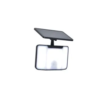 Lutec Kombo matt fekete napelemes LED kültéri fali lámpa (LUT-6922201330) LED 1 izzós IP44