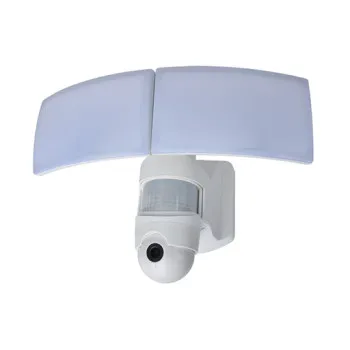 Lutec Libra fehér mozgásérzékelős LED kültéri fali lámpa (LUT-7632406053) LED 2 izzós IP44