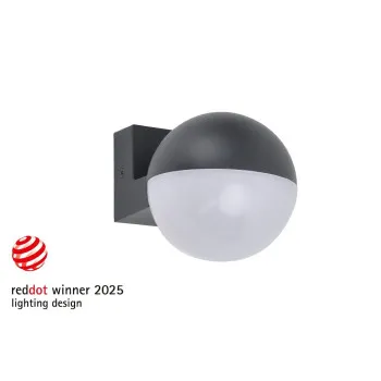 Lutec Looma sötétszürke LED kültéri falikar (LUT-5138002118) LED 1 izzós IP54