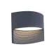 Lutec Lotus sötétszürke LED kültéri fali lámpa (LUT-5193201118) LED 1 izzós IP54