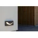 Lutec Lups sötétszürke LED kültéri fali lámpa (LUT-6402801118) LED 1 izzós IP54