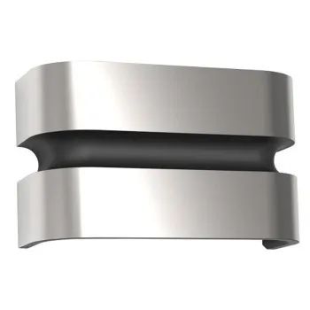 Lutec Maya acélszínű LED kültéri fali lámpa (LUT-5198302001) LED 1 izzós IP44