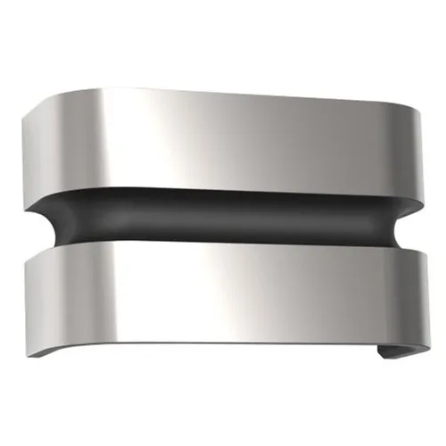 Lutec Maya acélszínű LED kültéri fali lámpa (LUT-5198302001) LED 1 izzós IP44