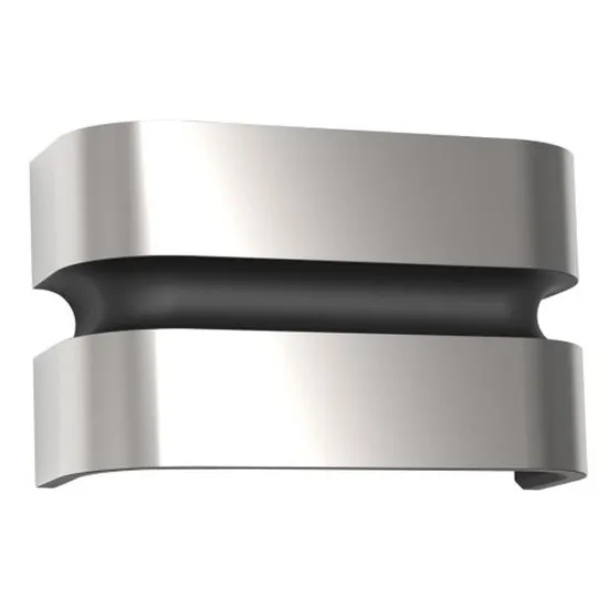 Lutec Maya acélszínű LED kültéri fali lámpa (LUT-5198302001) LED 1 izzós IP44