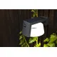 Lutec Moon sötétszürke napelemes LED kültéri fali lámpa (LUT-6906001118) LED 1 izzós IP44